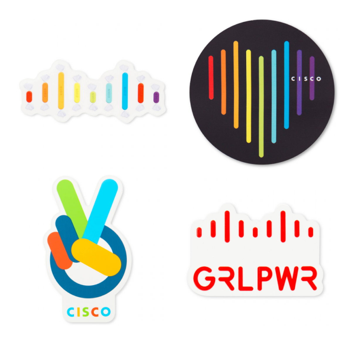 Cisco Store stickers