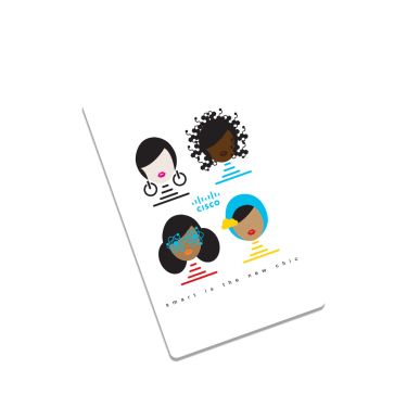 Smart is Chic Sticker