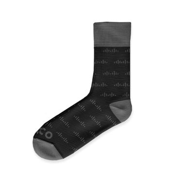  Core Cisco Tines Sock - Black & Grey