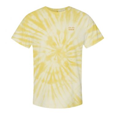  Core Tie Dye T-Shirt Yellow (Unisex)