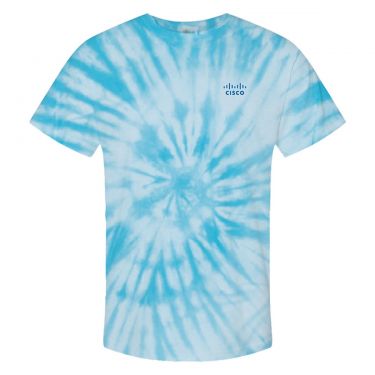  Core Tie Dye T-Shirt Blue (Unisex)
