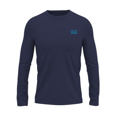 Eco Core Long Sleeve T-Shirt Navy (Unisex)