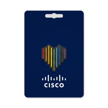 Heart of Cisco Lapel Pin