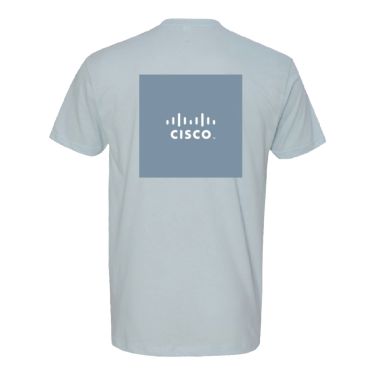  Core Cisco Box T-Shirt - Light Blue (Unisex)