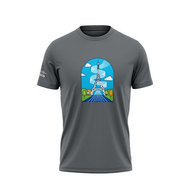 Summer in Paris T-Shirt - Storm Grey (Unisex) 
