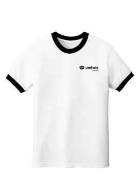 Organic Contrast White T-Shirt (Unisex)